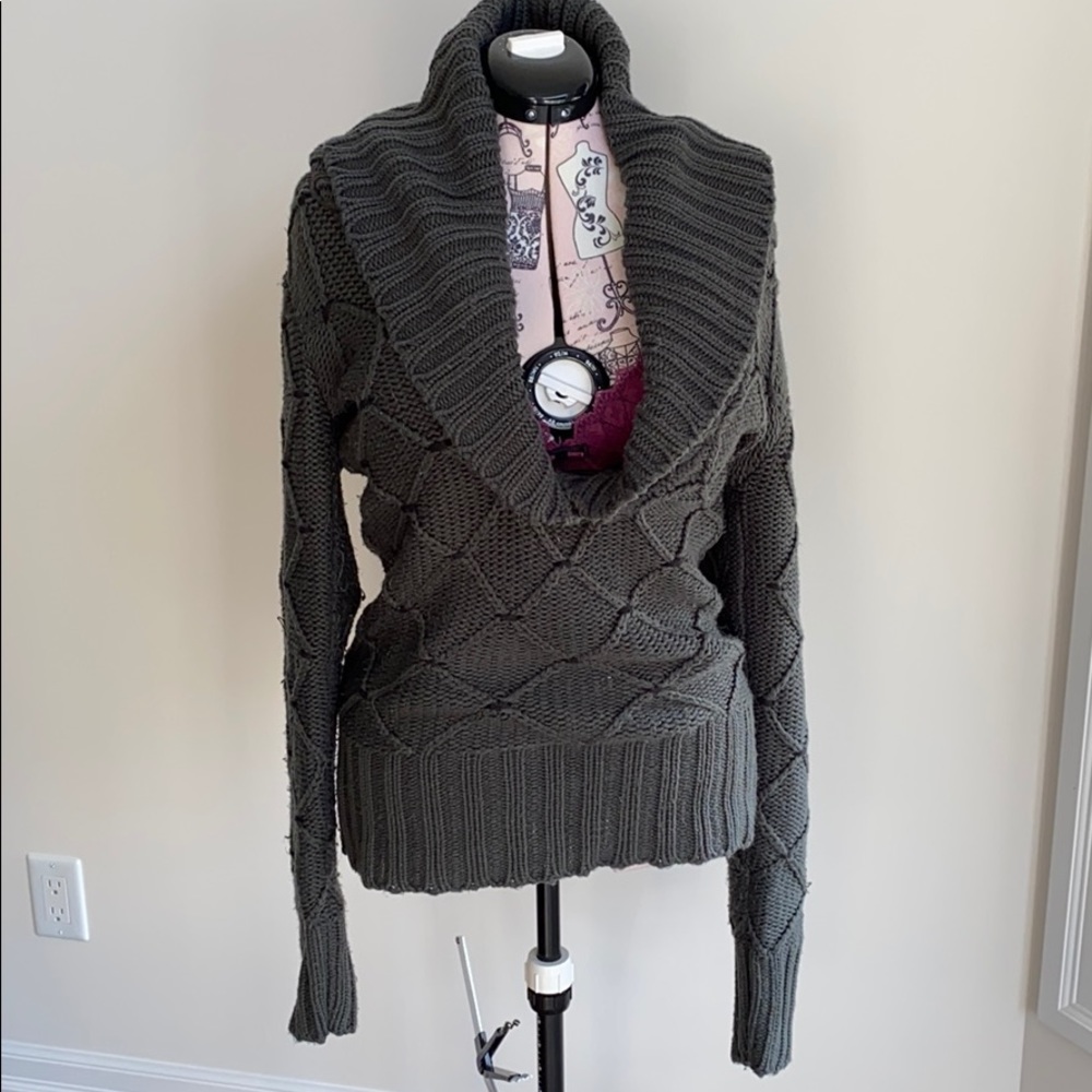 Buffalo Big Comfy Sweater with Open Front
